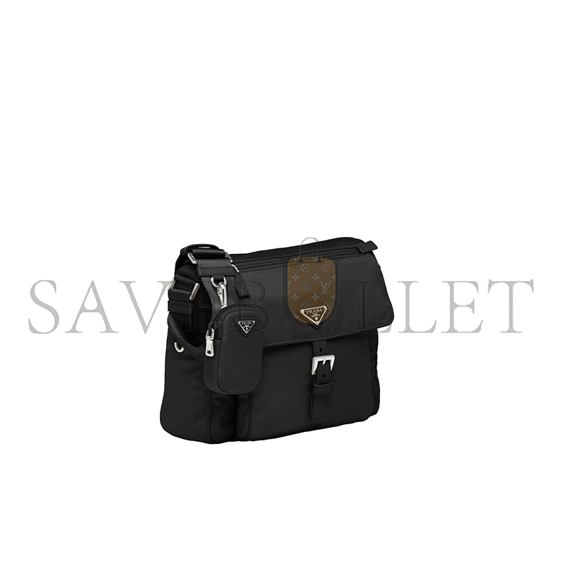 Pra*a re-nylon shoulder bag 1bd994 (25*22*10cm)
